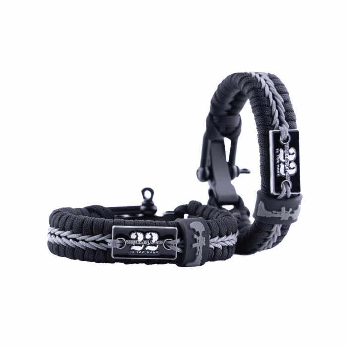 22 A Day Paracord Bracelet - Image 1